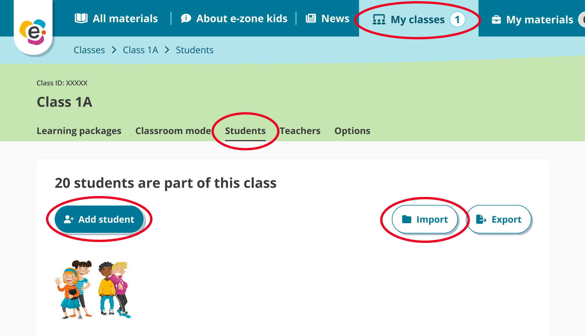 Inactive learning packages